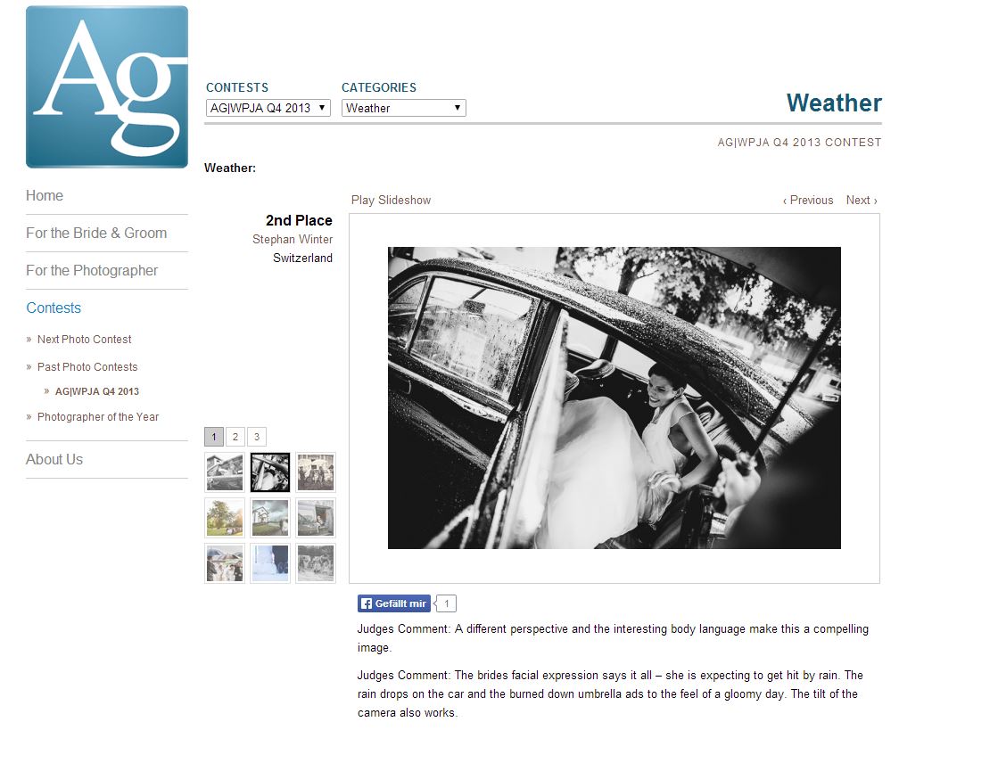 WPJA Q4 2013 Contest 2nd place category weather